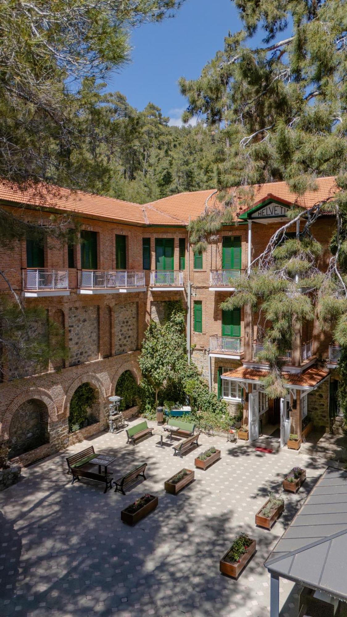 New Helvetia Hotel Platres Exterior foto
