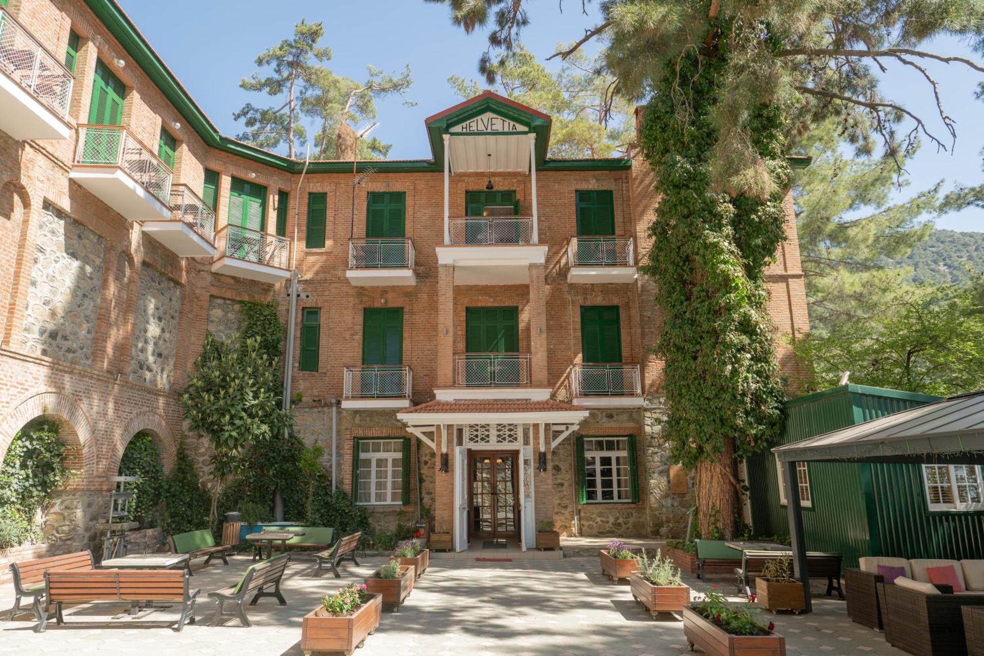 New Helvetia Hotel Platres Exterior foto
